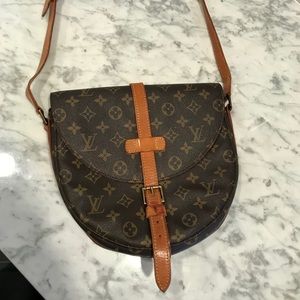 Vintage Louis Vuitton crossbody purse